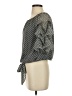 Vince Camuto 100% Polyester Black 3/4 Sleeve Blouse Size XS - photo 5