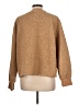 H&M 100% Polyester Solid Tan Pullover Sweater Size L - photo 2