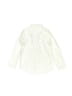 Jacadi Solid Ivory Long Sleeve Button-Down Shirt Size 4 - photo 2