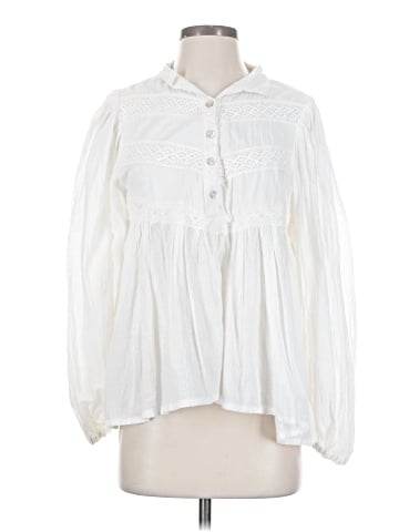 Jen's Pirate Booty Long Sleeve Blouse (view 1)