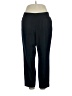 Investments Solid Blue Active Pants Size 16w - photo 1