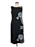 Maya Brooke Graphic Black Cocktail Dress Size 8 - photo 1
