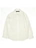 Michael Kors 100% Cotton Solid Ivory White Long Sleeve Button-Down Shirt Size 8 - photo 1