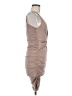 TOBI Solid Tan Cocktail Dress Size M - photo 4