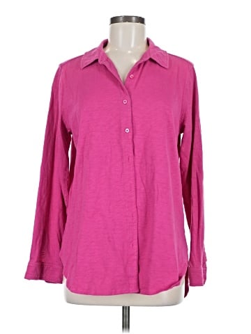 Calvin Klein Long Sleeve Button-Down Shirt (view 1)