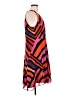 CAbi 100% Polyester Stripes Orange Casual Dress Size L - photo 4
