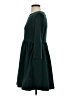 Kling Polka Dots Green Casual Dress Size S - photo 5