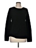 Ann Taylor LOFT 100% Rayon Chevron-herringbone Black Pullover Sweater Size M - photo 1
