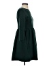 Kling Polka Dots Green Casual Dress Size S - photo 4