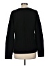 Ann Taylor LOFT 100% Rayon Chevron-herringbone Black Pullover Sweater Size M - photo 2