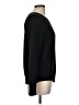 Ann Taylor LOFT 100% Rayon Chevron-herringbone Black Pullover Sweater Size M - photo 4