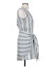 Drew Stripes Gray Casual Dress Size S - photo 4