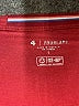 Fourlaps Burgundy Long Sleeve Top Size L - photo 7