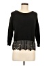French Connection 100% Cotton Black Pullover Sweater Size M - photo 1