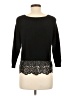 French Connection 100% Cotton Black Pullover Sweater Size M - photo 2