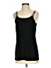 Picadilly Fashions 100% Polyester Black Tank Top Size S - photo 1