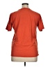Assorted Brands Solid Orange Short Sleeve T-Shirt Size XL - photo 2