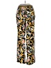 New Look 100% Rayon Paisley Yellow Casual Pants Size S - photo 2
