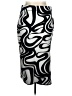 Intempo Graphic Silver Formal Skirt Size XL - photo 1