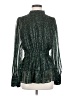 Walter Baker Green Long Sleeve Blouse Size S - photo 1