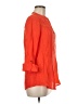 Cocomo Orange 3/4 Sleeve Blouse Size M - photo 4