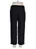 Luna Solid Black Casual Pants Size XL - photo 2