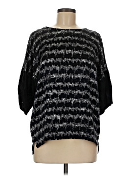 Gerard Darel 3/4 Sleeve Silk Top