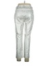 Lisette Metallic Silver Casual Pants Size 14 - photo 2