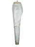 Lisette Metallic Silver Casual Pants Size 14 - photo 5
