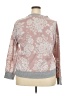 Splendid Floral Pink Pullover Sweater Size XXL - photo 2