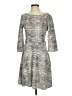 Max Studio Tweed Gray Casual Dress Size S - photo 1