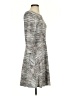 Max Studio Tweed Gray Casual Dress Size S - photo 4