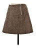 Blank NYC 100% Leather Solid Brown Leather Skirt Size 24 waist - photo 2