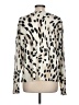 Sanctuary Animal Print Ivory Pullover Sweater Size L - photo 2