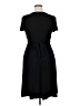 Julian Taylor Solid Black Casual Dress Size 10 - photo 2