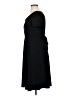 Julian Taylor Solid Black Casual Dress Size 10 - photo 5