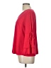 Cupio Red 3/4 Sleeve Blouse Size L - photo 5