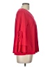 Cupio Red 3/4 Sleeve Blouse Size L - photo 4