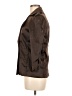 Zara Basic 100% Nylon Brown Trenchcoat Size M - photo 5