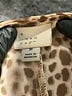 A New Day 100% Polyester Animal Print Brown Casual Dress Size M - photo 7