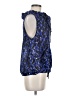 Demi Lovato Fabletics 100% Polyester Blue Vest Size M - photo 4