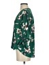 West Kei 100% Polyester Green 3/4 Sleeve Blouse Size S - photo 5