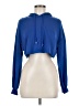 Shein 100% Polyester Blue Pullover Hoodie Size 6 - photo 1