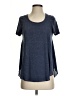 Massini 100% Polyester Blue Short Sleeve T-Shirt Size S - photo 1
