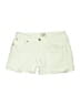 J.Crew Solid Green Denim Shorts Size 25 waist - photo 1