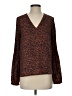Vero Moda Brown Long Sleeve Blouse Size S - photo 1
