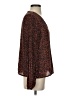 Vero Moda Brown Long Sleeve Blouse Size S - photo 4