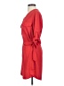 Express 100% Polyester Red Casual Dress Size XS - photo 5