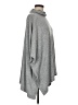 Lou & Grey for LOFT Gray Poncho Size M - photo 4