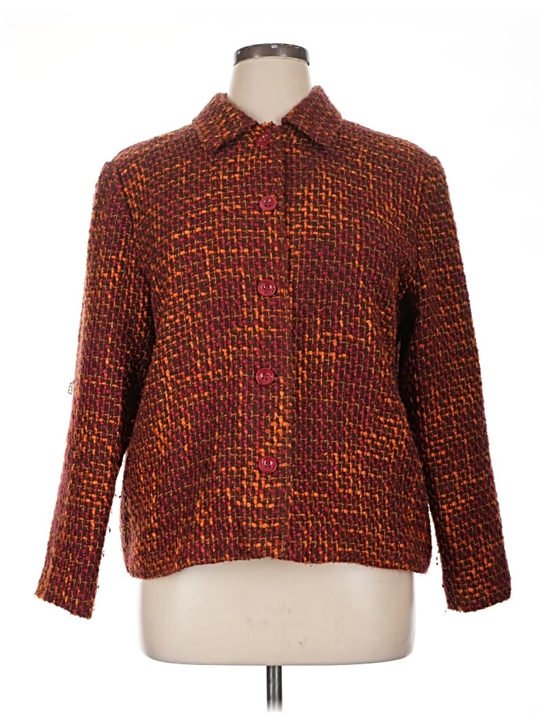 Pre-owned Briggs New York Jacket In Orange